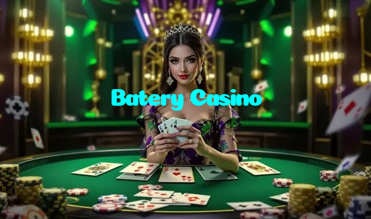 Batery Casino casino presented on mobile device in Pakistan with slots and live games
